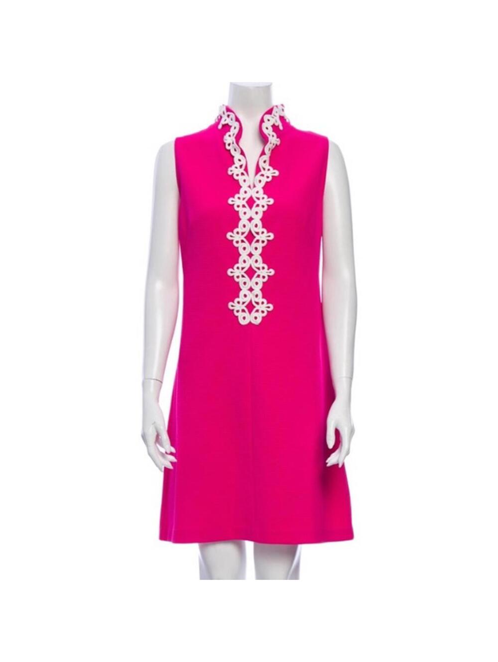 Vince Camuto Sleeveless Dress with Decorative Trim Size 10